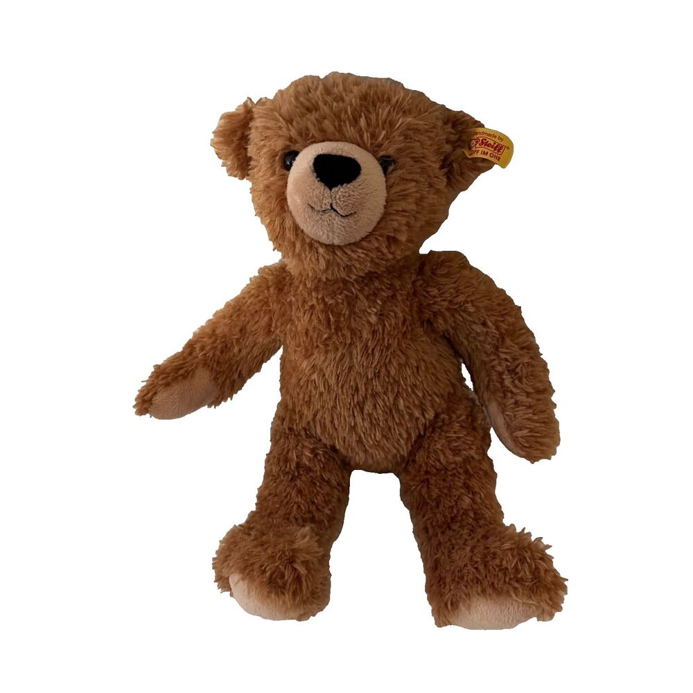 Steiff Bear Plush Stuffed Animal Brown Classic Handmade 11"